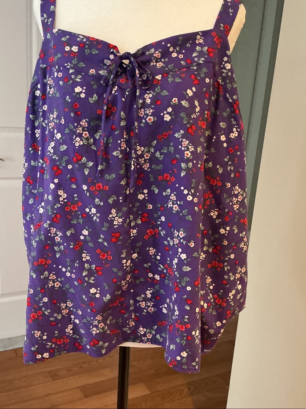 Women’s multicoloured sleeveless top 2X